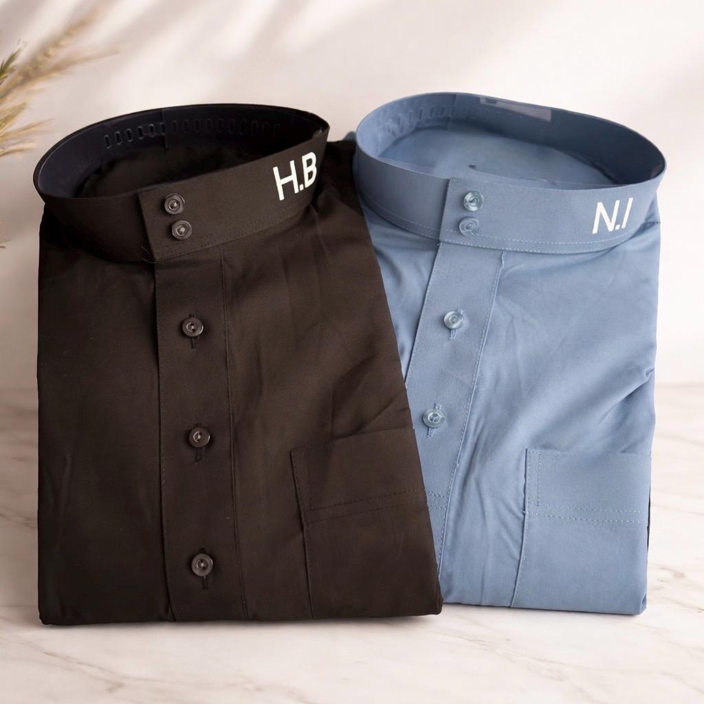 Qamis Personnalisé Homme avec Initiales | Tenue Élégante Homme | Cadeau Eid, Hajj, Omra | Islamic Clothing | Muslim Gift for Men
