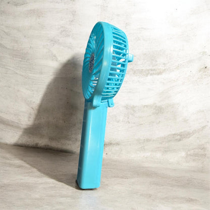 USB Rechargeable Handheld Fan | Mini Portable Fan 3 Speeds | Quiet Travel Fan | Summer Accessory
